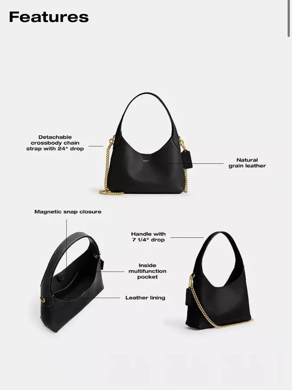 Coach Brooklyn 23 Bag